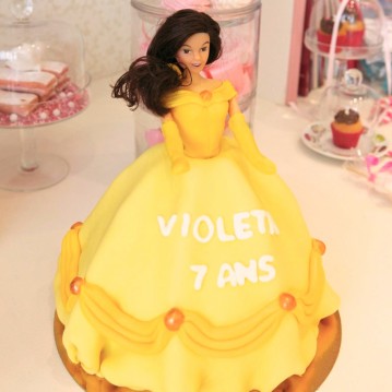 Gâteau Princesse Belle 3