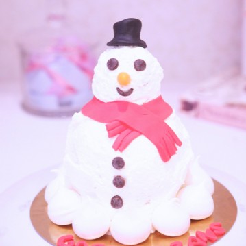Gâteau Noel Bonhomme de neige