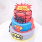 Gâteau Superhéros