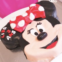 Gâteau Minnie 2D
