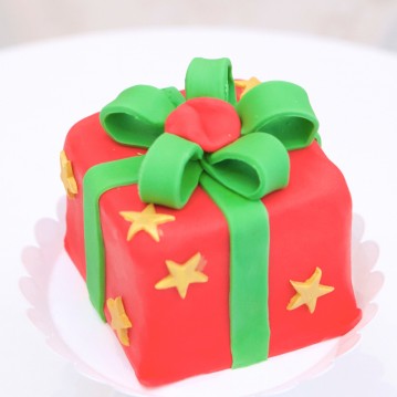 Gâteau Cadeau de Noel