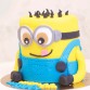 Gâteau Minion 3D