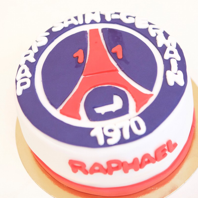 Gâteau Football - PSG - Debogato Paris