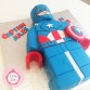 Gâteau Lego - Captain America