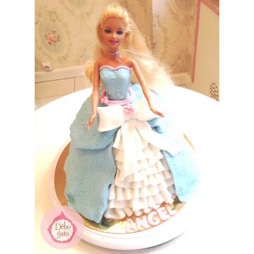 Gâteau Princesse robe longue