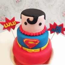 Gâteau Superman