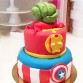 Gâteau Hulk, Iron Man et Captain America