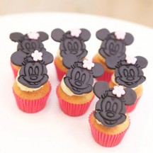 Mini cupcakes Minnie