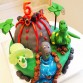 Gâteau Dinosaures Sculpture