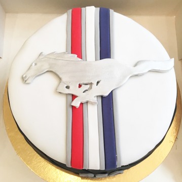 Gâteau Mustang