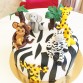 Gâteau Jungle Zebré