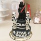 Gâteau Dark Vador et Troopers