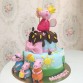 Gâteau Peppa Pig et sa famille