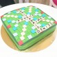 Gâteau Scrabble