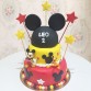Gâteau Mickey et Pluto figurines