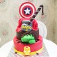 Gâteau Avengers Pièce montée