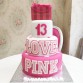 Gâteau Pink Love Pièce Montée