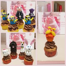 Cupcakes GM-Minions, Pets et Lorax
