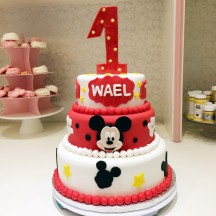Gâteau Mickey Mouse