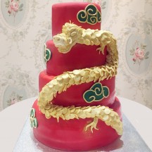 Gâteau Dragon 3D