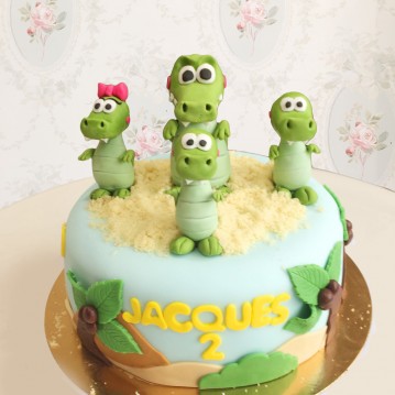 Gâteau Crocodiles Mignons