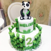 Gâteau Panda Sculpture 