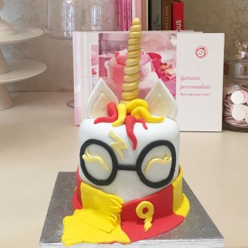 Gâteau Licorne Harry Potter