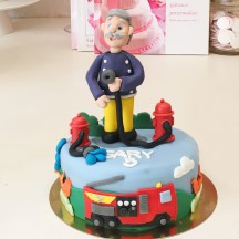 Gâteau Pompier - Commandant Steele