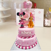 Gâteau Minnie et Pluto