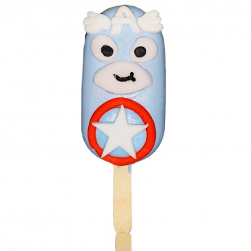 Popsicle Captain America
