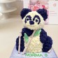 Gâteau Panda 3D