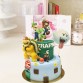 Gâteau Mario Bros Personnage 2D