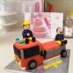 Gâteau Camion de Pompier et Pompiers