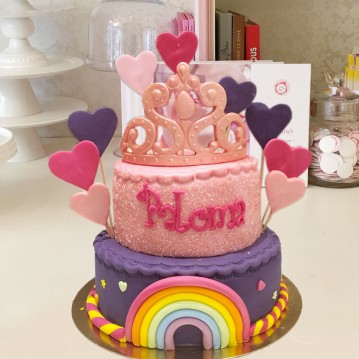 Gâteau Couronne Princesse POP