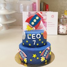 Gâteau Fusée 2D