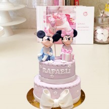 Gâteau Bebe Mickey et Minnie