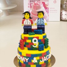Gâteau Lego Couple