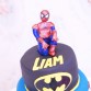 Gâteau Spiderman & Batman & Captain America